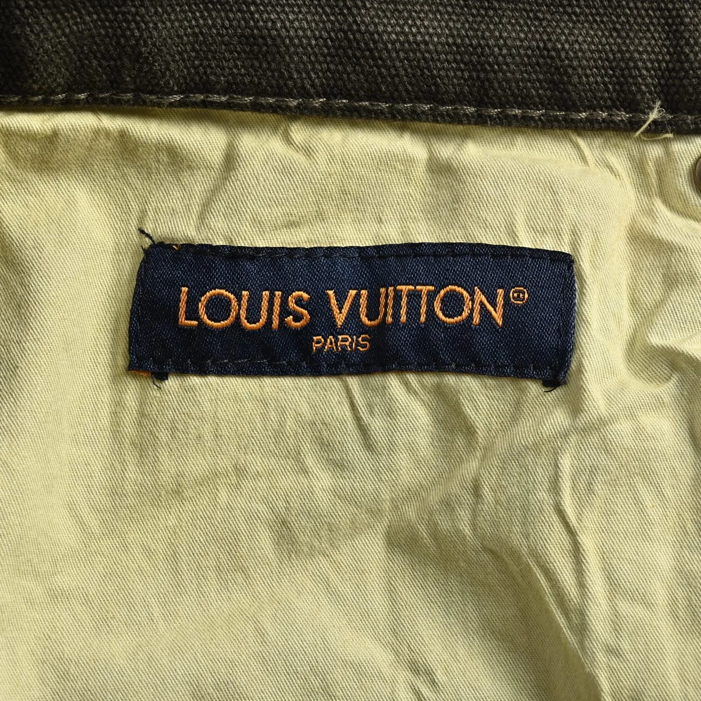 Louis Vuitton/Louis Vuitton trousers turn-down presbyopic jeans